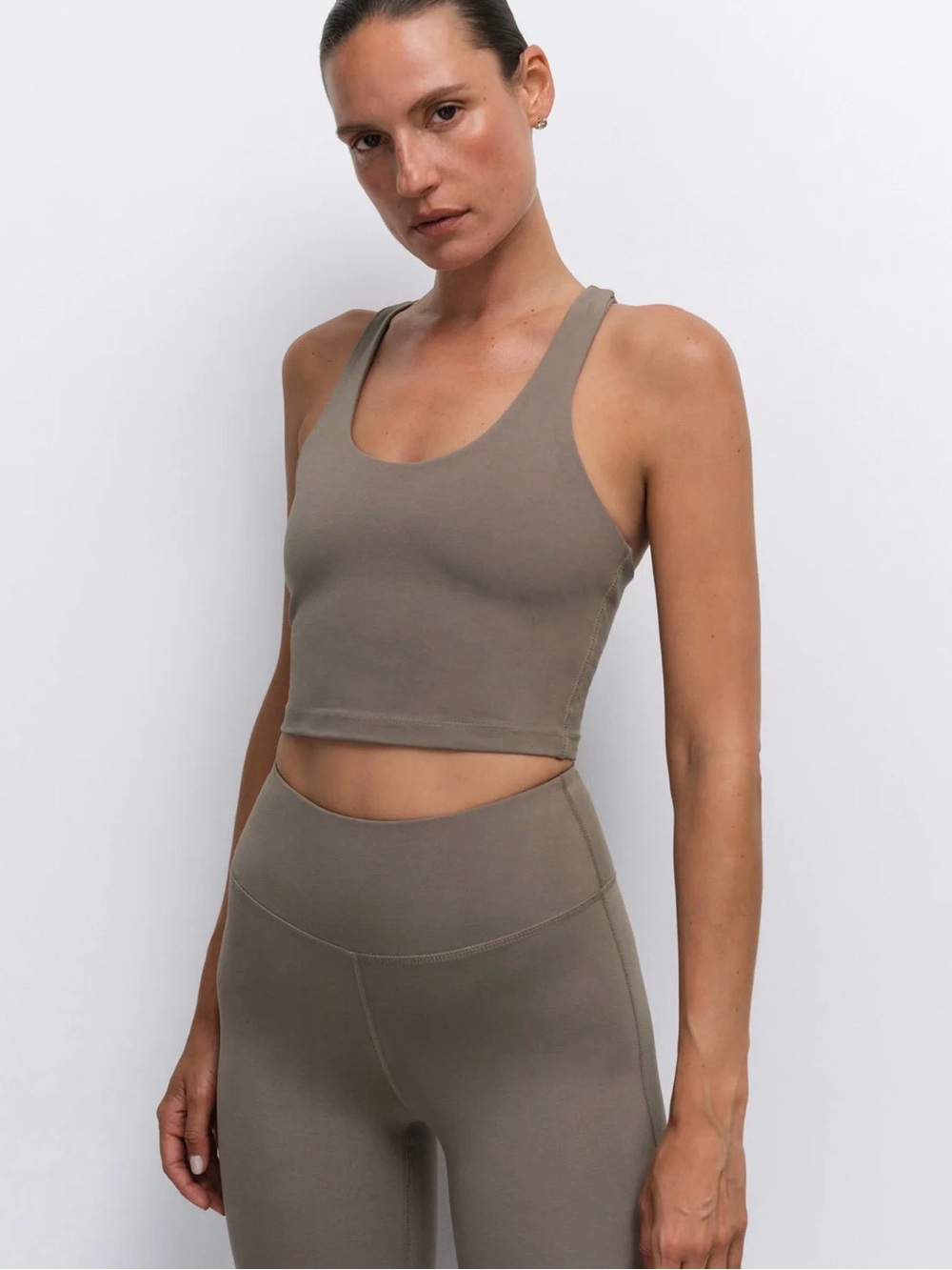 Mate the Label Organic Stretch Crop Tank